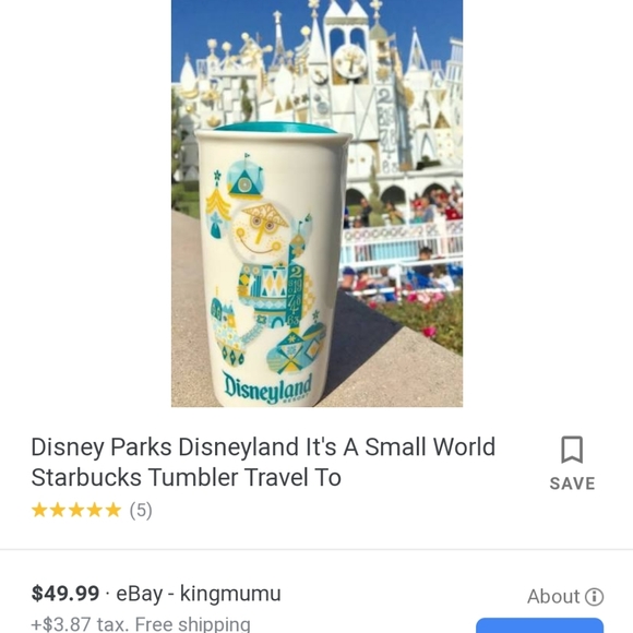 Limited edition Disney Starbucks tumbler - Picture 8 of 8